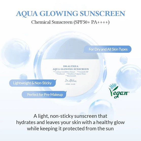 Dr Althea Aqua Glowing Sunscreen 45ml In Pakistan - The Vault
