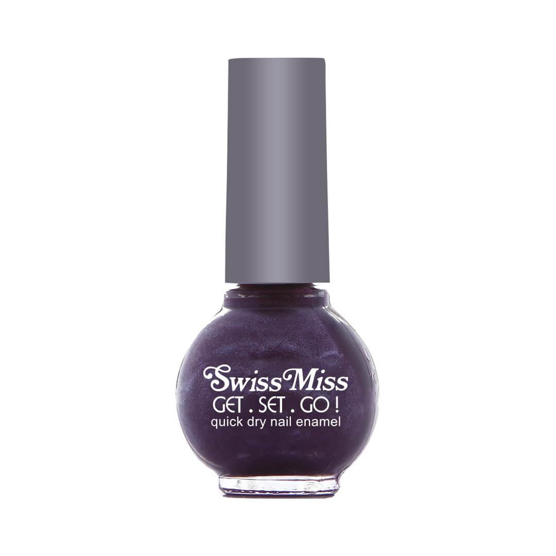 Swiss Miss Nail Enamel Get Set Go - Plum Perfection F-402