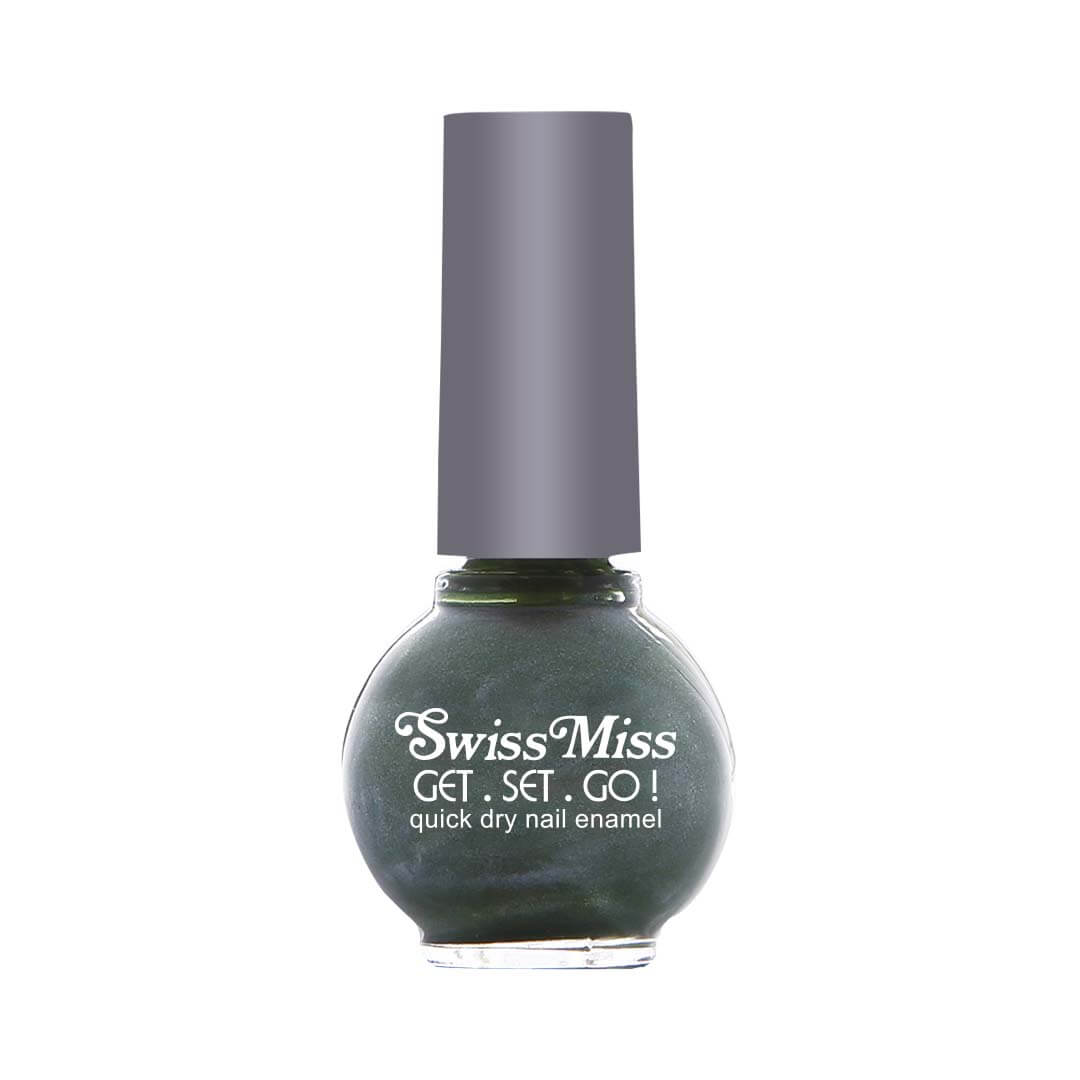Swiss Miss - Nail Enamel Get Set Go - Olive Grey F-405