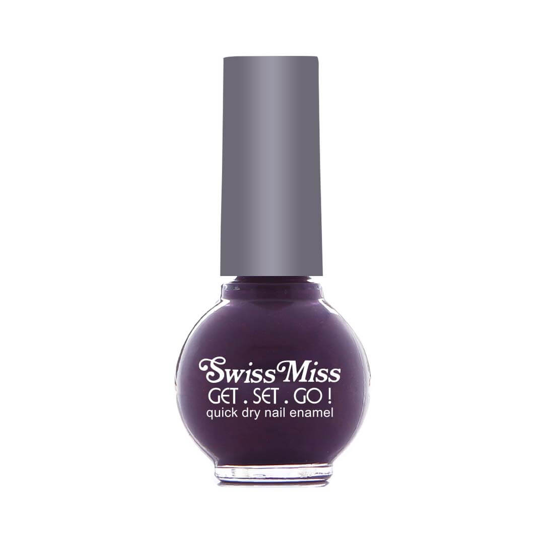 Swiss Miss Nail Enamel Get Set Go - Purple Passion F-406