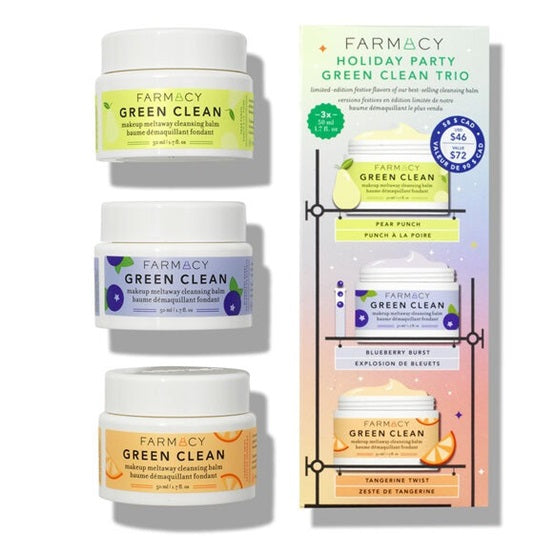 FARMACY - HOLIDAY PARTY GREEN CLEAN TRIO