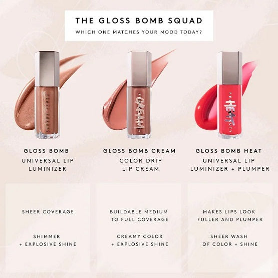 FENTY BEAUTY - Gloss Bomb Heat - Glass Slipper Heat