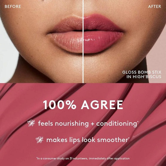 FENTY BEAUTY - Gloss Bomb Stix High-Shine Gloss Stick - High'Biscus