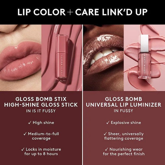 FENTY BEAUTY - Gloss Bomb Stix High-Shine Gloss Stick - High'Biscus