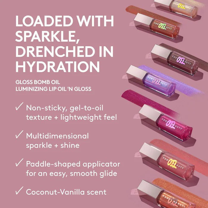 FENTY BEAUTY Gloss Bomb Oil Luminizing Lip Oil 'N Gloss Fro$Ted Bunz In Pakistan 