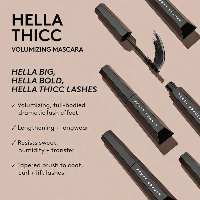 FENTY BEAUTY Mini Hella Thicc Volumizing Mascara In Pakistan 