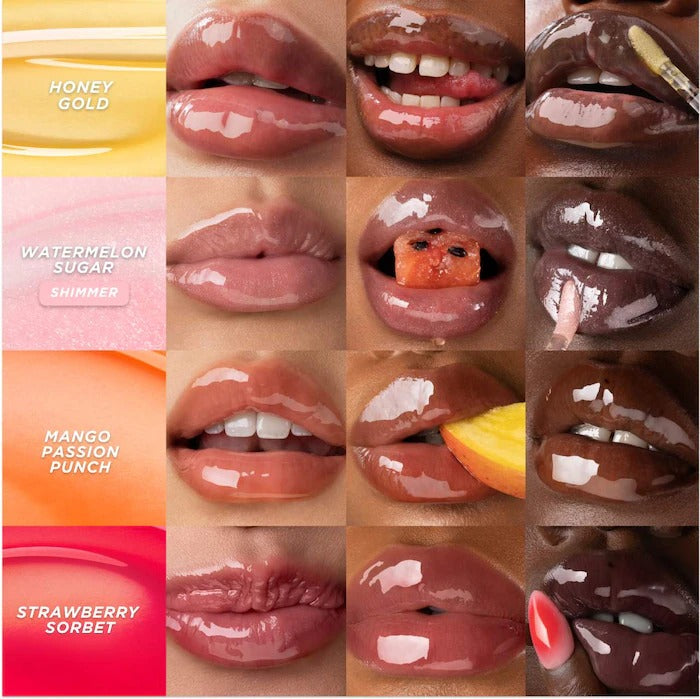 GISOU Honey Infused Hydrating Lip Oil Bee llini Peach In Pakistan 