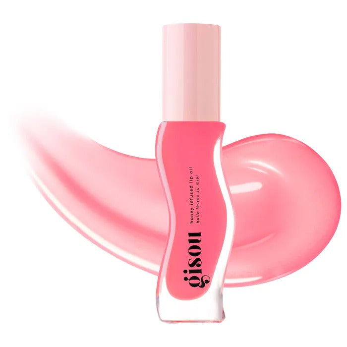 GISOU Honey Infused Hydrating Lip Oil Raspberry Swirl In Pakistan 