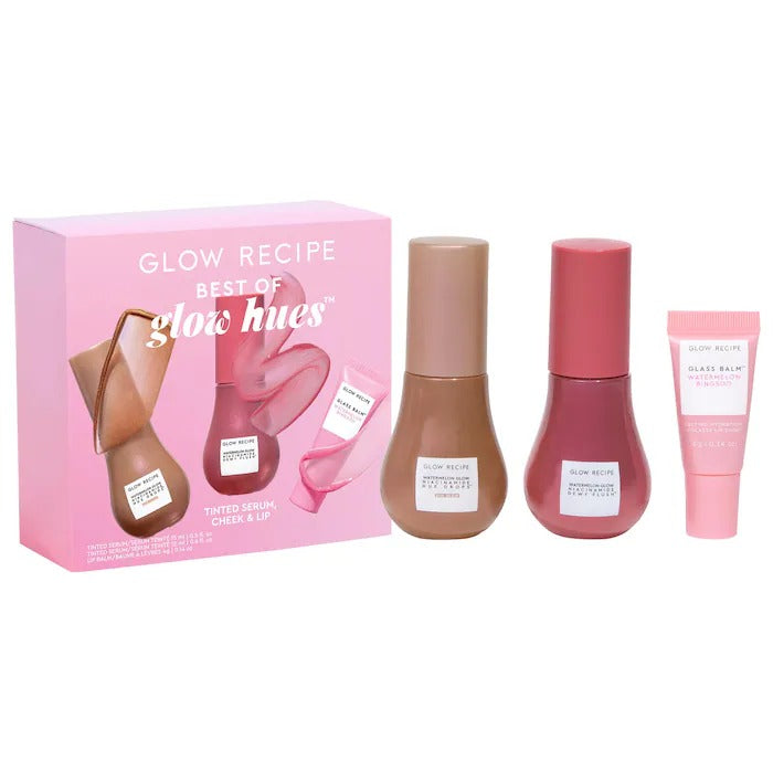 GLOW RECIPE Best of Glow Hues Tinted Serum Cheek & Lip Set Price In Pakistan