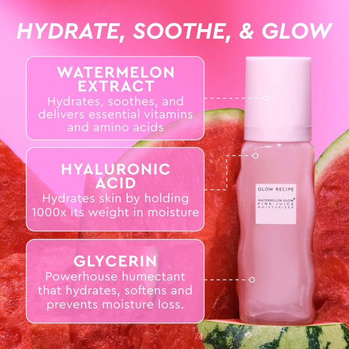 GLOW RECIPE Watermelon Pink Juice Oil-Free Refillable In Pakistan 