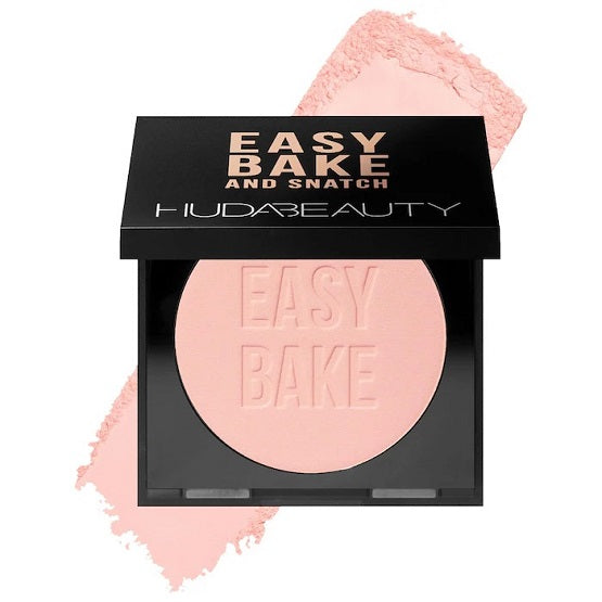 HUDA BEAUTY - Easy Bake and Snatch Pressed Talc-Free Brightening and Setting Powder - Cherry Blossom