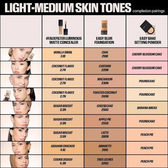 HUDA BEAUTY - Easy Blur Natural Airbrush Foundation - Toasted Coconut