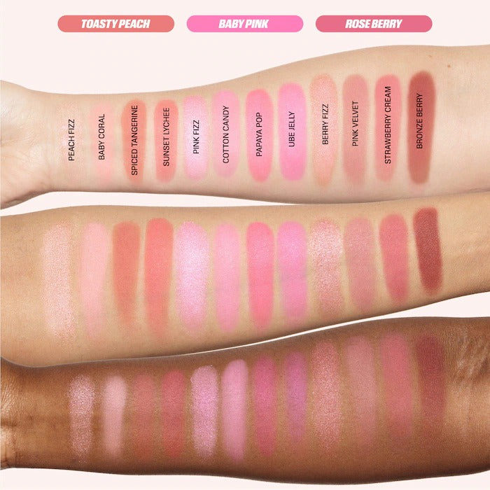 HUDA BEAUTY Filter Blurring Blushlighter Palette Baby Pink In Pakistan