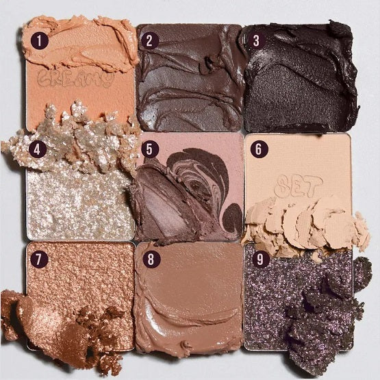 HUDA BEAUTY Creamy Obsessions Eyeshadow Palette Neutral Brown