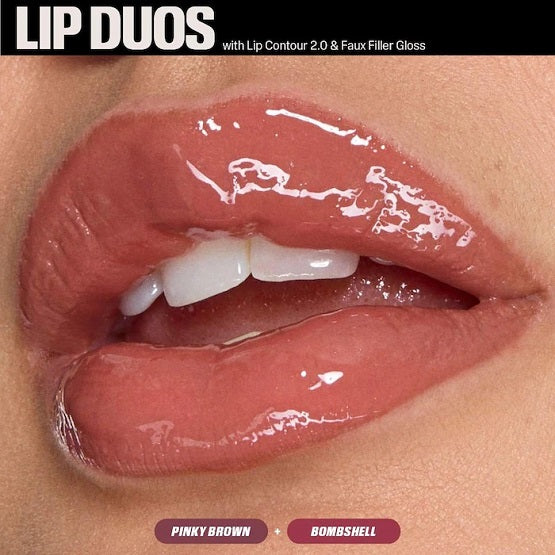 HUDA BEAUTY Juicy Bombshell Lip Gloss + Liner Set In Pakistan 