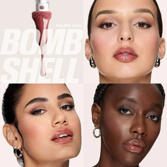 HUDA BEAUTY Juicy Bombshell Lip Gloss + Liner Set In Pakistan 