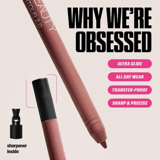 HUDA BEAUTY Juicy Bombshell Lip Gloss + Liner Set In Pakistan 