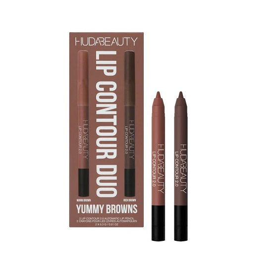 HUDA BEAUTY Lip Contour Duo Yummy Browns Price In Pakistan 