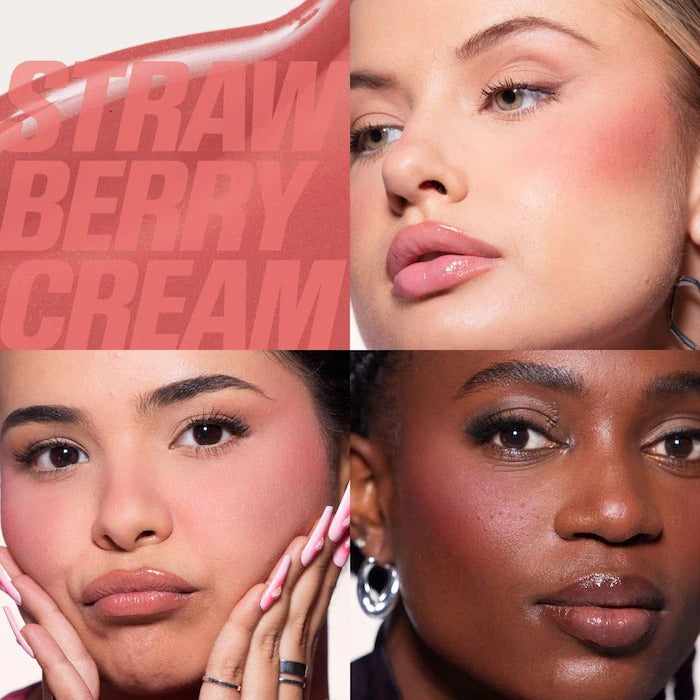 HUDA BEAUTY Mini Baby Blush Duo Set Strawberry Cream and Black Cherry In Pakistan 