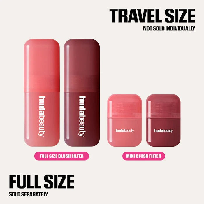 HUDA BEAUTY Mini Baby Blush Duo Set Strawberry Cream and Black Cherry In Pakistan 