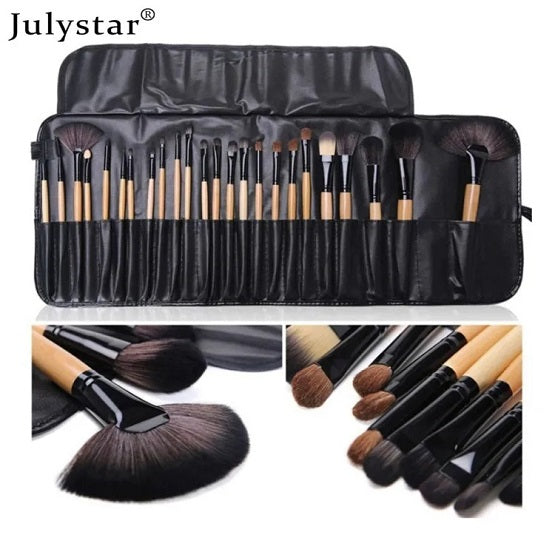 JULYSTAR - Professional Makeup Brush Set - 24pcs