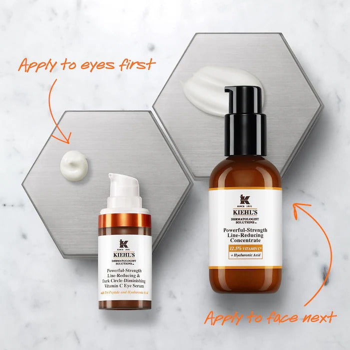 KIEHLS Powerful-Strength Dark Circle Reducing Vitamin C Eye Serum 15ML In Pakistan
