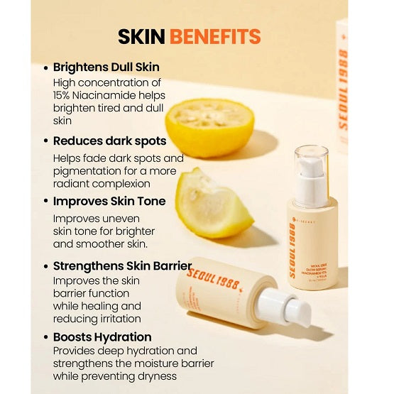 KSecret SEOUL 1988 Glow Serum : Niacinamide 15% + Yuja 30ml in pakistan