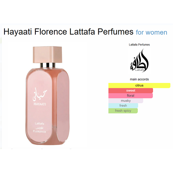 LATTAFA HAYAATI FLORENCE WOMEN EDP 100ML IN PAKISTAN - The Vault