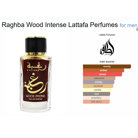 LATTAFA RAGHBA WOOD INTENSE EDP 100ML IN PAKISTAN - THE VAULT NOTES