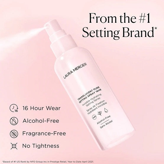 LAURA MERCIER Translucent Pure Setting Spray 16HR 100ml In Pakistan 