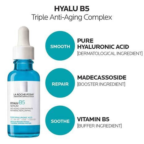 LA ROCHE POSAY - Hyalu B5 Pure Hyaluronic Acid Serum - 50ML