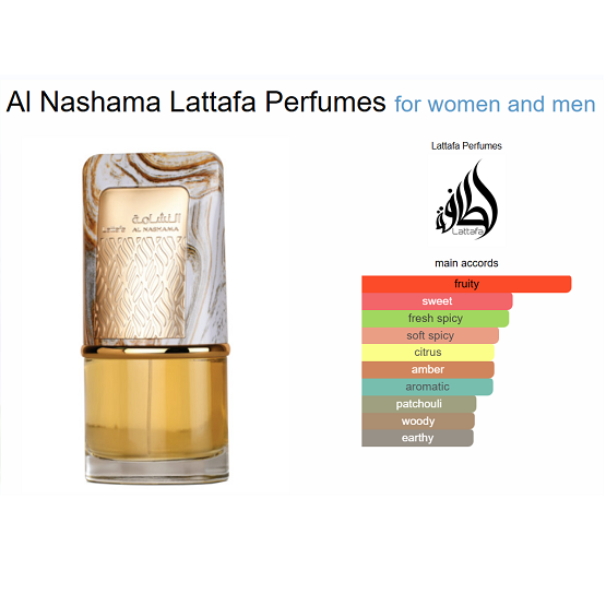 Lattafa Al Nashama EDP 100ml IN PAKISTAN NOTES
