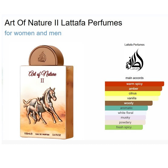 Lattafa Art Of Nature II for women and men Edp 100mL In Pakistan