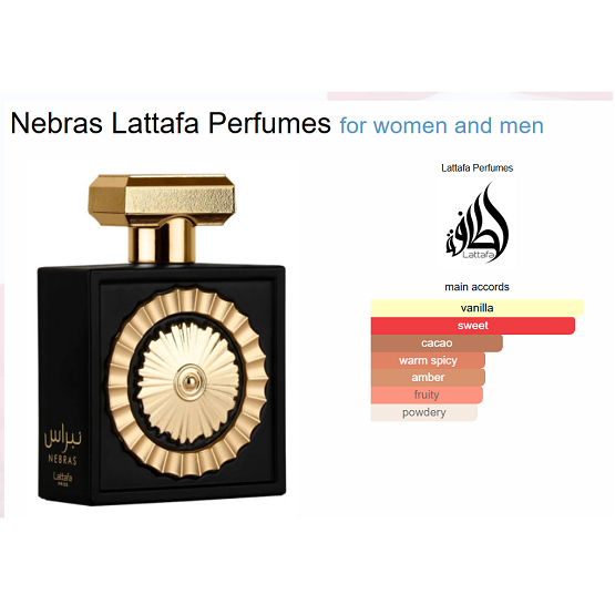 Lattafa Pride Nebras EDP For Women And Men 100ml In Pakistan notes