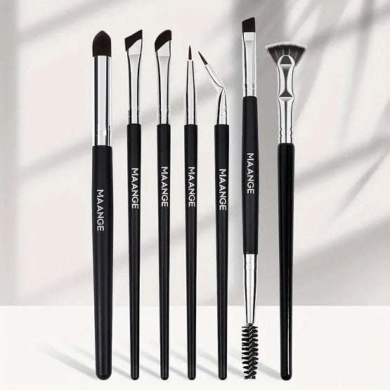 MAANGE Soft Fiber Eye Brush set 7pcs In Pakistan