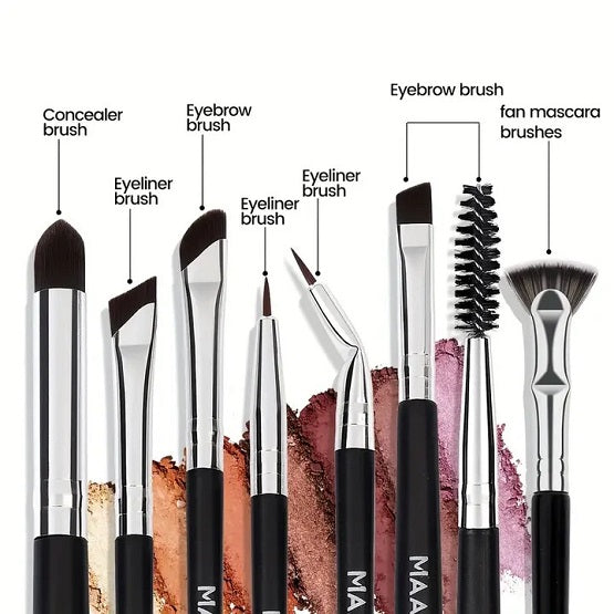 MAANGE Soft Fiber Eye Brush set 7pcs In Pakistan