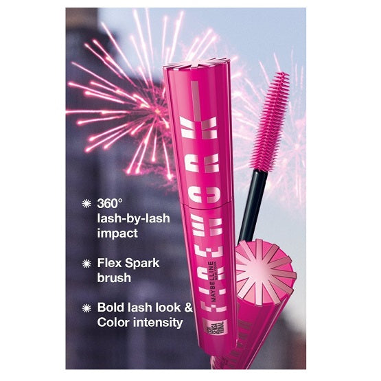 MAYBELLINE - Lash Sensational Firework Washable Mascara - Very Black