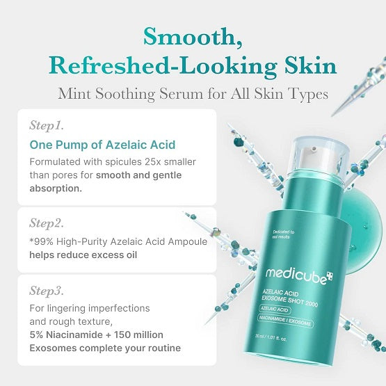 MEDICUBE Azelaic Acid Exosome Shot Pore Ampoule 2000 30ML In Pakistan 