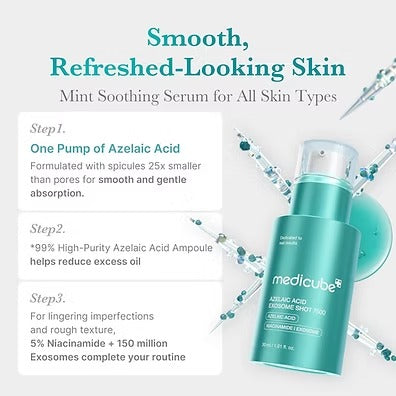 MEDICUBE Azelaic Acid Exosome Shot Pore Ampoule 7500 30ML In Pakistan 