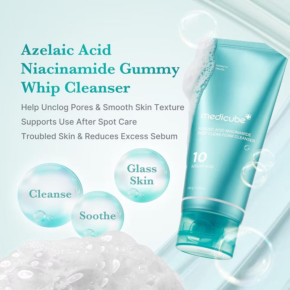 MEDICUBE Azelaic Acid Foam Cleanser 120G In Pakistan 