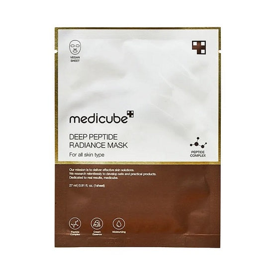 MEDICUBE Deep Peptide Radiance Sheet Mask In Pakistan 