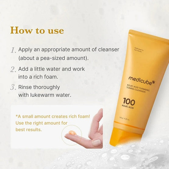 Medicube Kojic Acid Turmeric Cleanser 120g Price in Pakistan