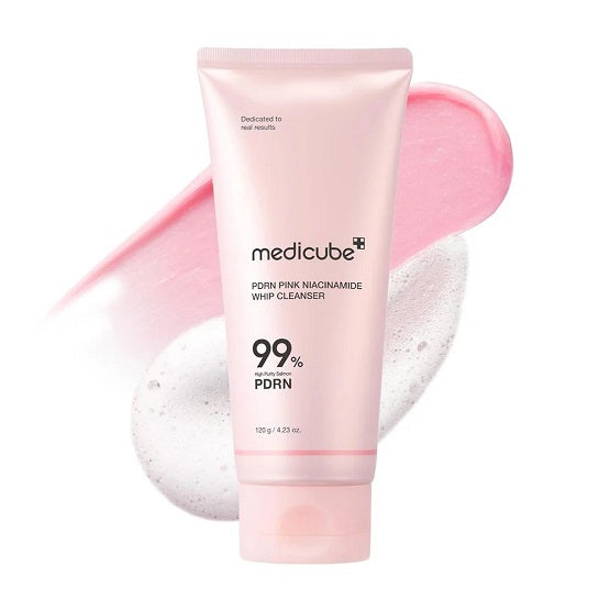 MEDICUBE PDRN Pink Niacinamide Whip Cleanser 120G In Pakistan 