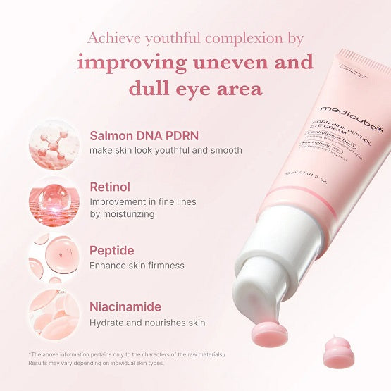 MEDICUBE PDRN Pink Peptide Eye Cream 30ML IN PAKISTAN
