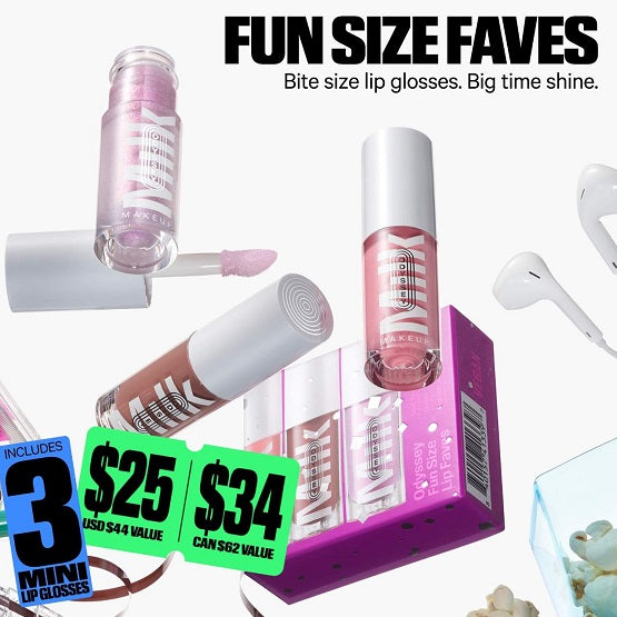 MILK MAKEUP - Mini Odyssey Lip Oil Gloss Fun Size Faves Set