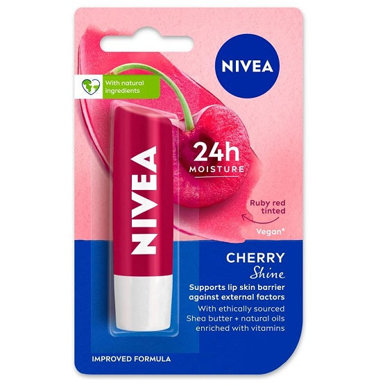 NIVEA Lip Balm Cherry Shine In Pakistan 