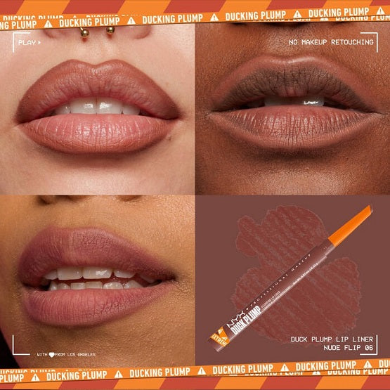 NYX Duck Plum Plumping Lip Liner 06 Nude Flip Price In Pakistan 