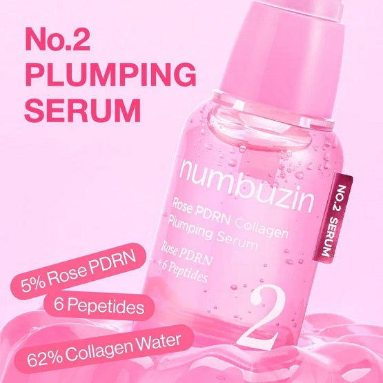 Numbuzin No.2 Rose PDRN Collagen Plumping Serum 30ml In Pakistan