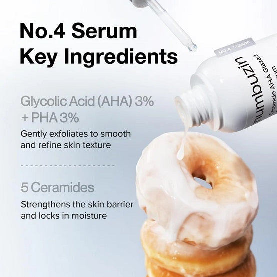 Numbuzin No.4 Ceramide AHA Glazed Skin Prep Serum 30ml In Pakistan