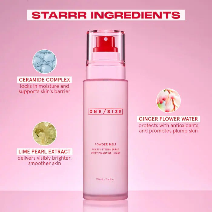 ONE/SIZE Powder Melt Glass Setting Spray 100ML In Pakistan 